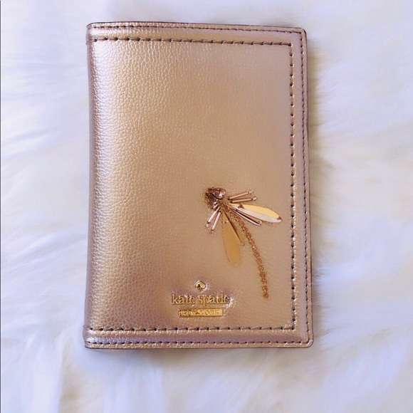 💃❗️SALE❗️Kate Spade Dragonfly Passport wallet - Picture 2 of 5